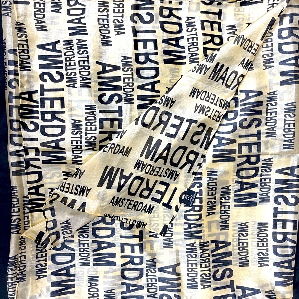 Robin Ruth “Amsterdam” silk scarf